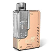 Aspire Gotek Pro Vape Kit in Rose Gold – compact and stylish pod system with a sleek metallic finish, side-fill pod design, and smooth auto-draw functionality for convenient vaping.